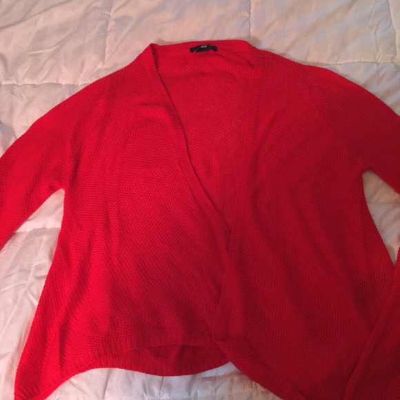 H&M Red Knit Cardigan - Picture 4 of 8